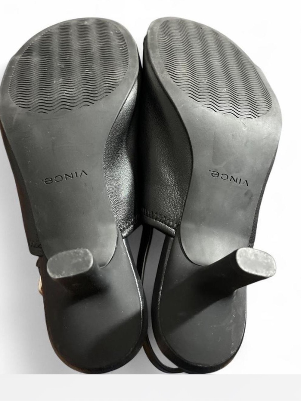 Vince leather slingbacks - Picture 3 of 5